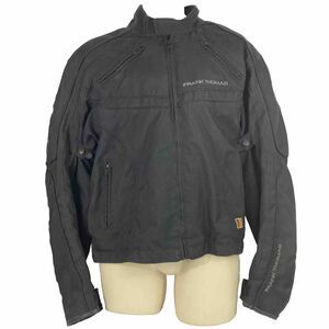 Frank Thomas - Men’s Sz Extra Large - Black CE Armored Motorcycle Jacket  - EUC!